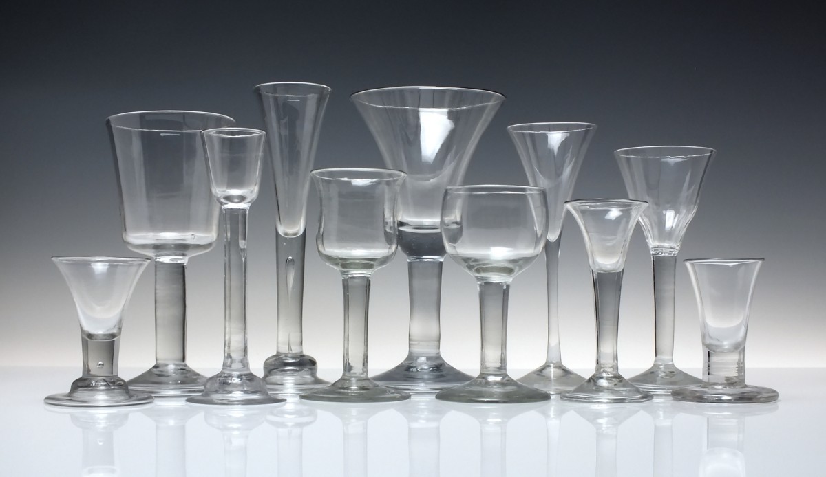 Antique Drinking Glasses Identification of Glass The